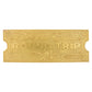 The Polar Express 24k Gold Plated Train Ticket