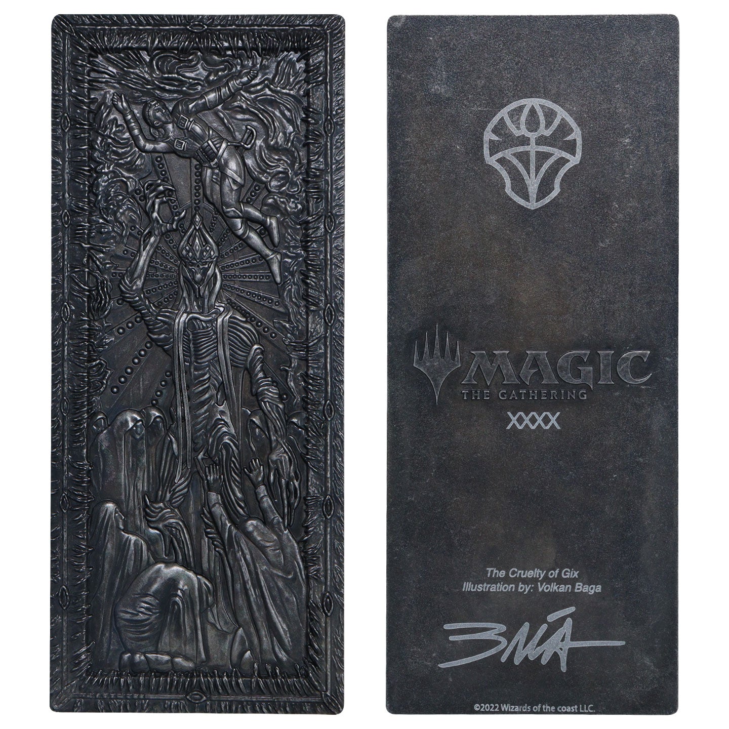 Magic the Gathering Limited Edition Cruelty of Gix Metal Collectible
