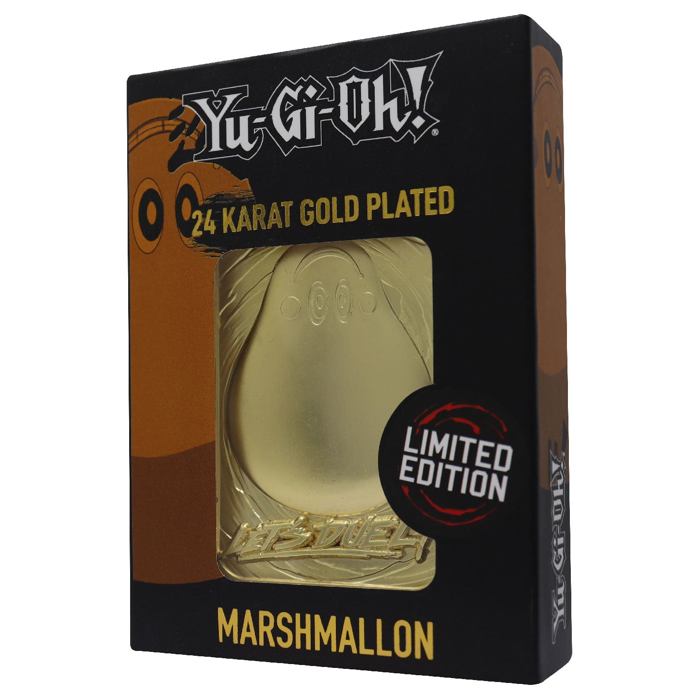 Yu-Gi-Oh! Limited Edition 24k Gold Plated Marshmallon Metal Card