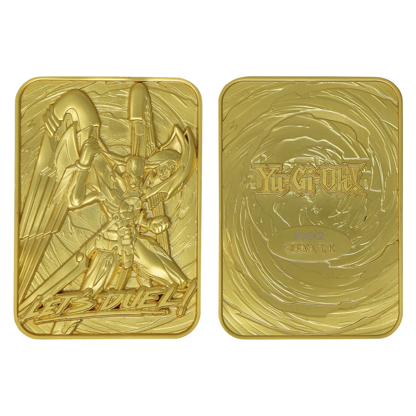 Yu-Gi-Oh! Limited Edition 24k Gold Plated Number 39: Utopia Metal Card