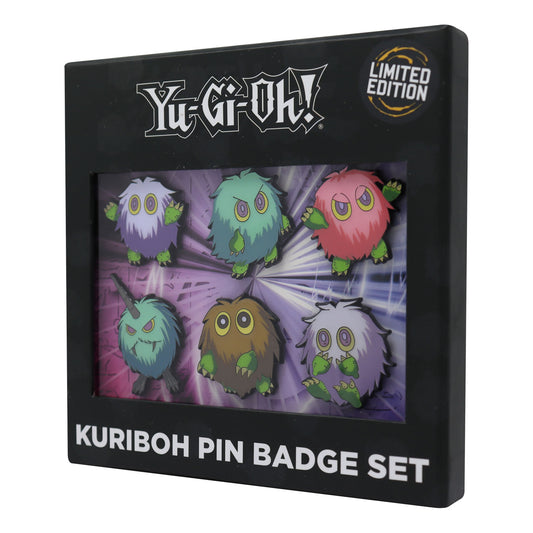 Yu-Gi-Oh! Limited Edition Set of 6 Kuriboh Brothers Pin Badges