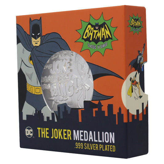 DC The Joker Limited Edition .999 Silver Plated Medallion