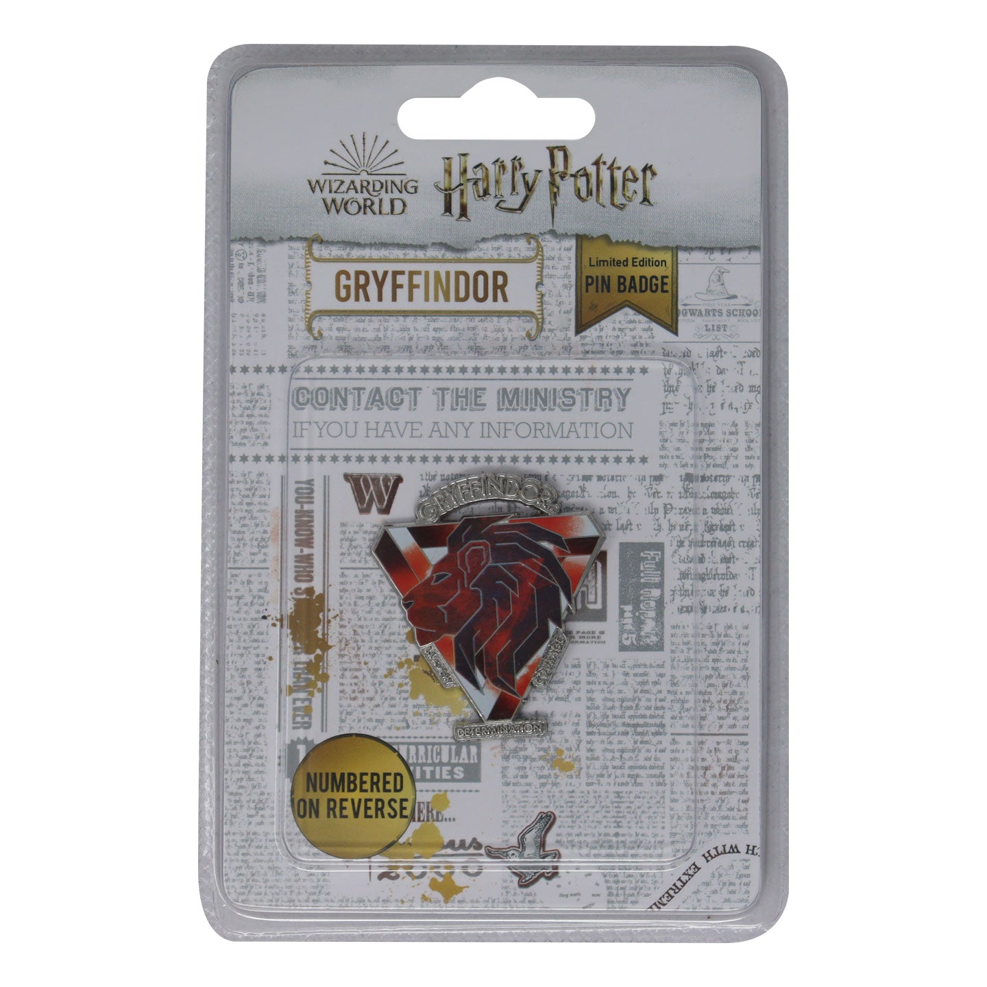 Harry Potter Limited Edition Gryffindor House Pin Badge