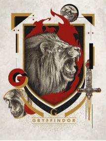 Harry Potter Limited Edition Gryffindor Art Print