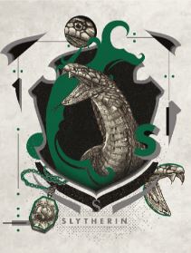 Harry Potter Limited Edition Slytherin Art Print