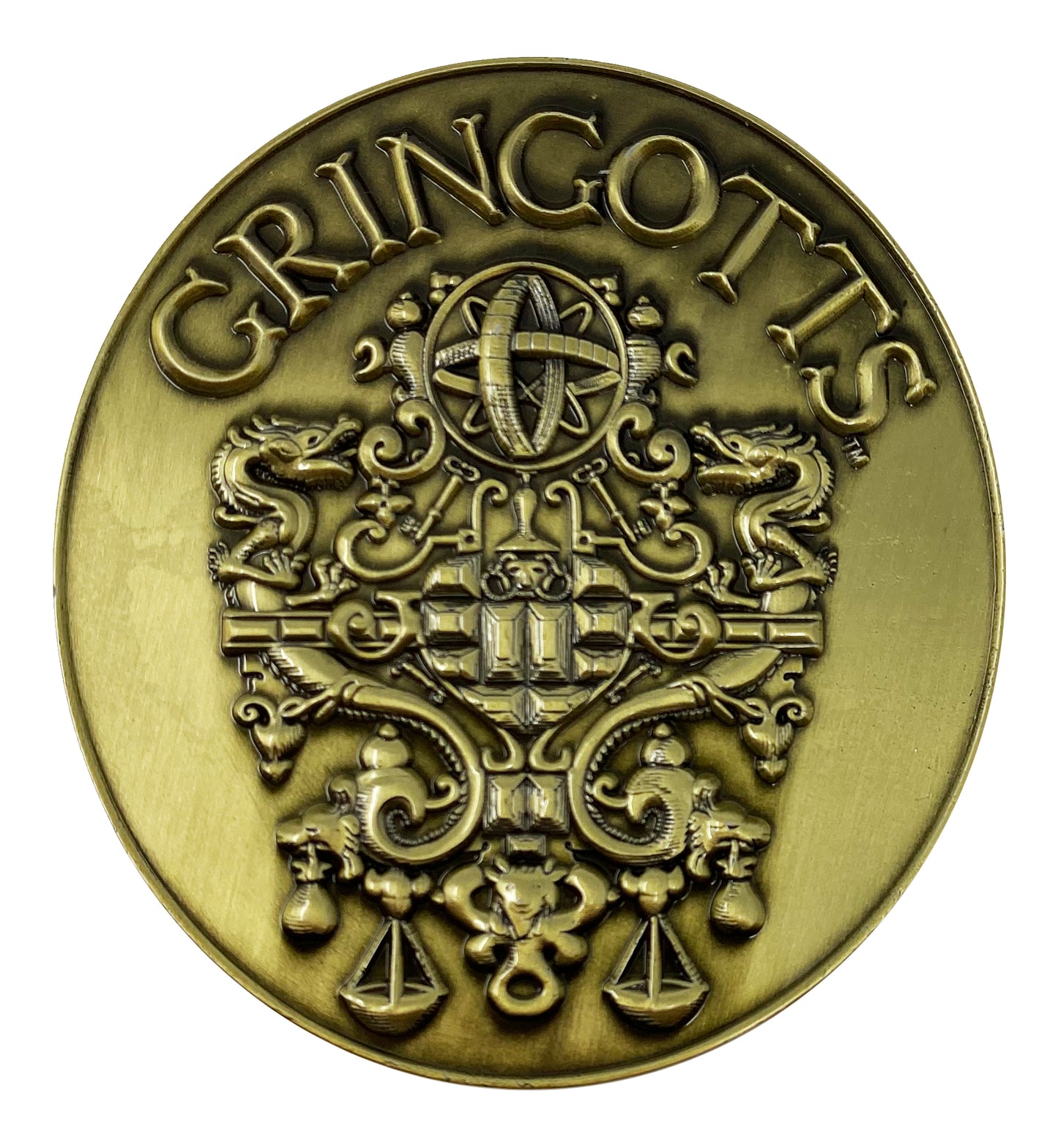 Harry Potter Limited Edition Gringotts Bank Medallion
