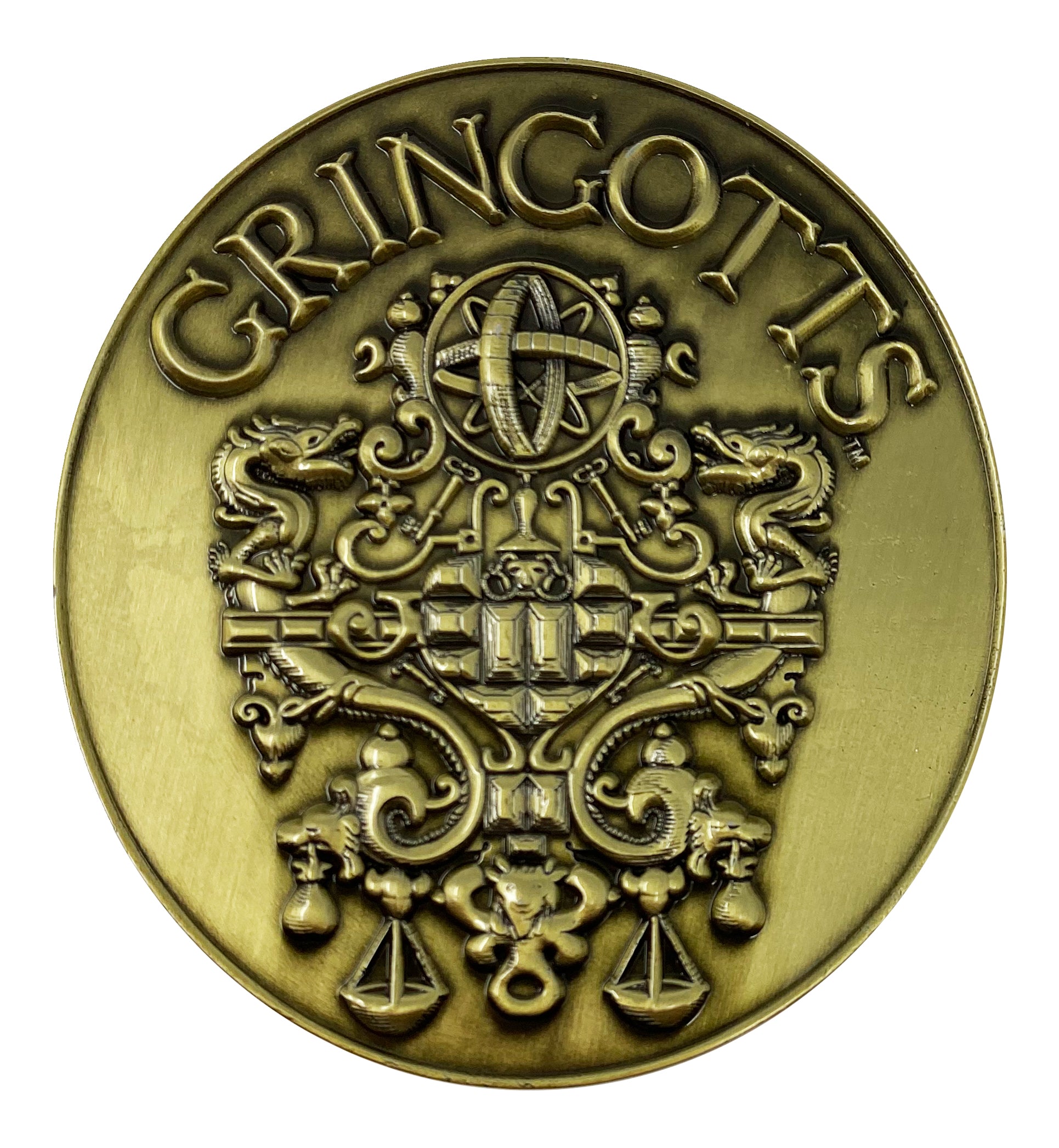 tæmme smeltet vegne Harry Potter Limited Edition Gringotts Bank Medallion – Fanattik-Trade