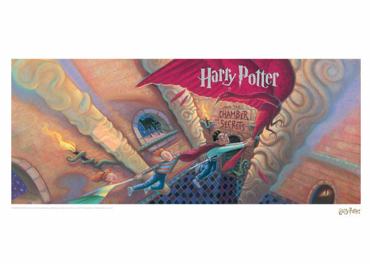 Harry Potter Book Cover - The Chamber of Secrets Artwork