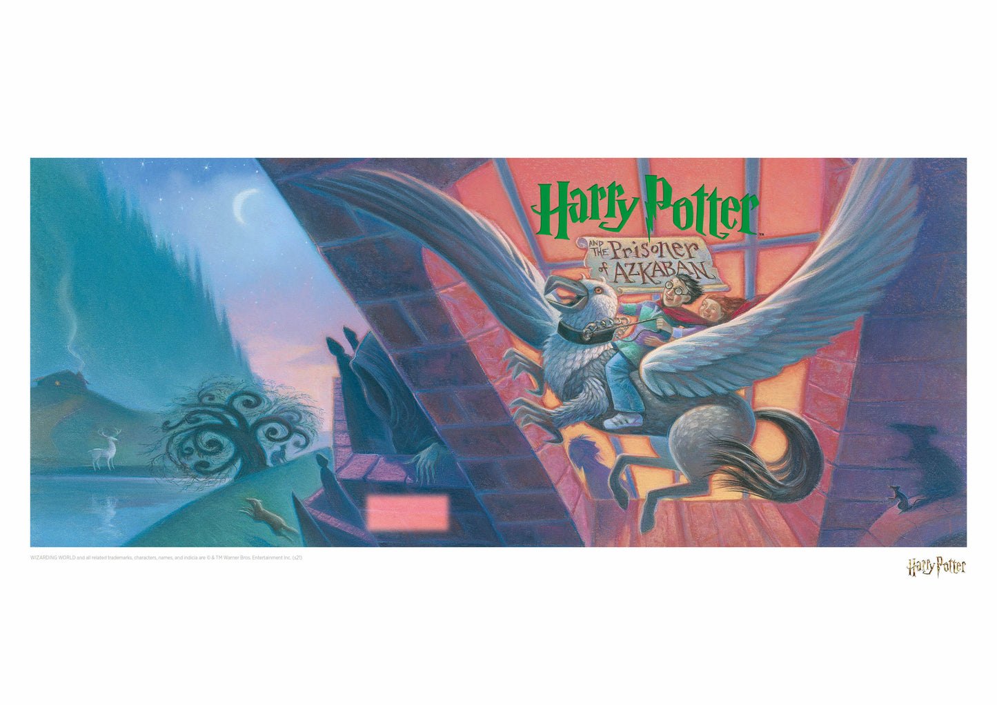 Harry Potter Book Cover - The Prisoner of Azkaban Artwork