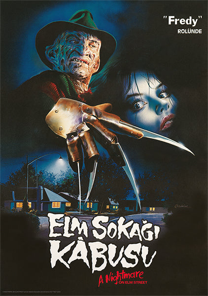 HORROR - A Nightmare on Elm Street Movie Poster Art Print