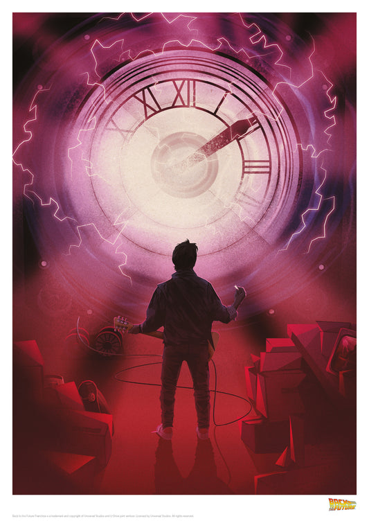 Back to the Future Art Print