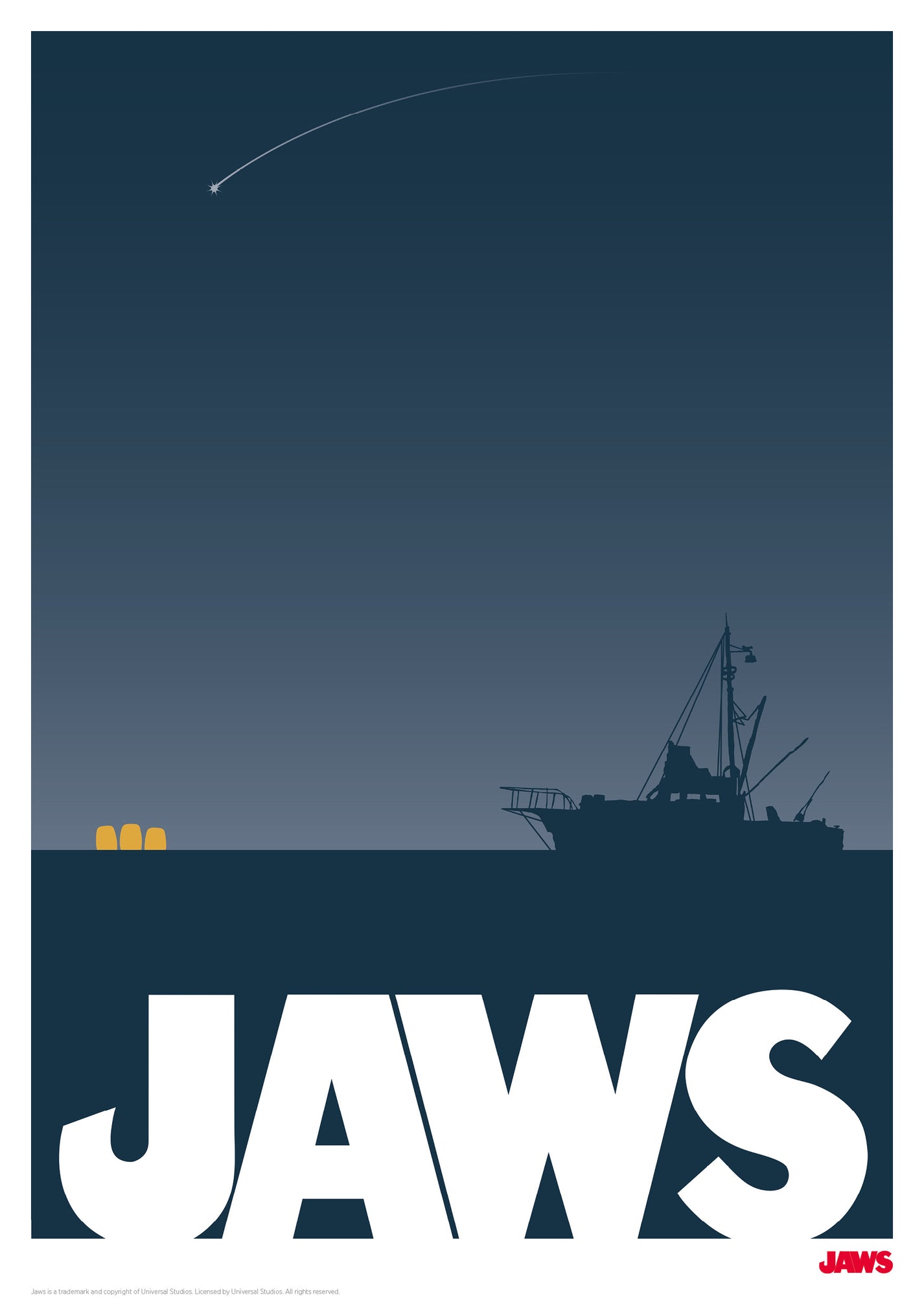 Jaws Art Print – Fanattik Trade