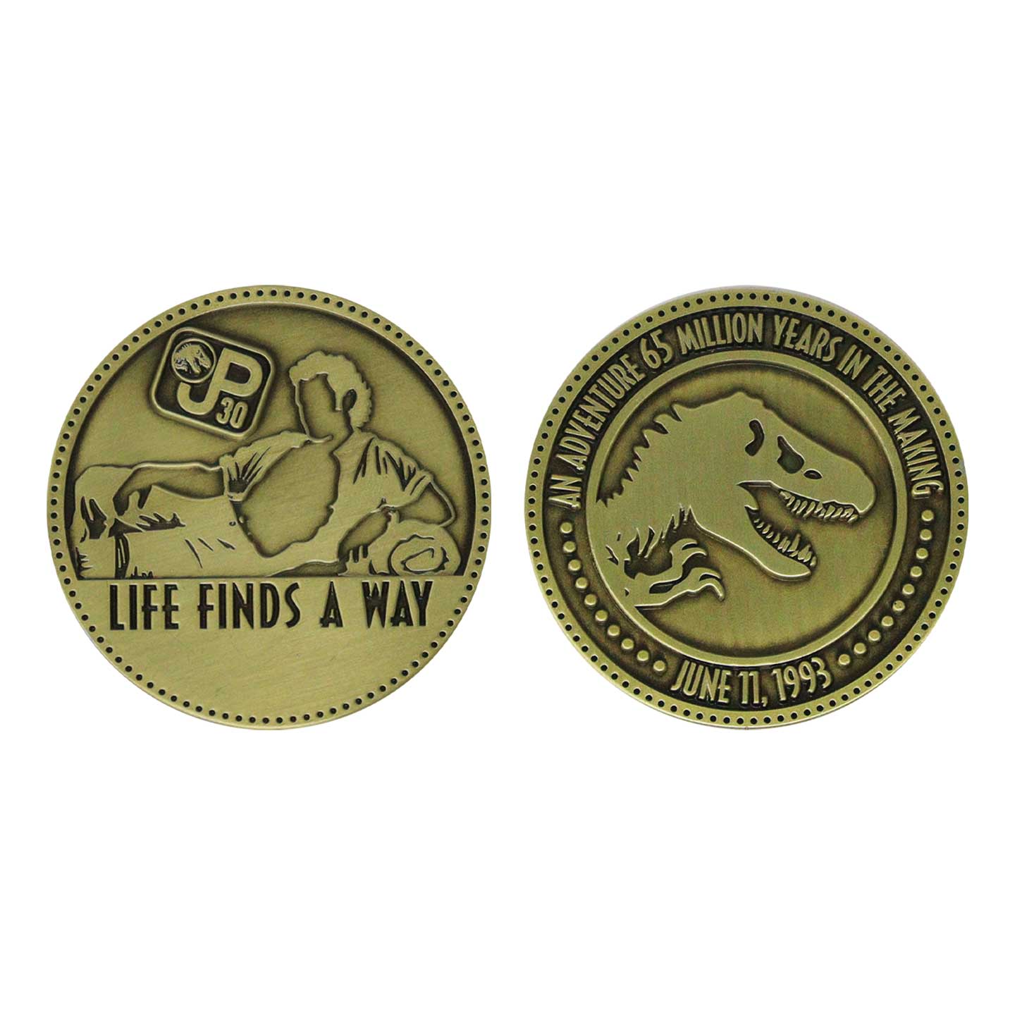 Jurassic Park 30th Anniversary Coin