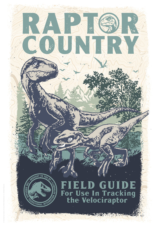 Jurassic World 'Raptor Country' Art Print