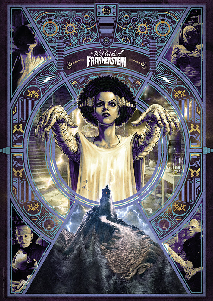 Universal Monsters Bride of Frankenstein Limited Edition Art Print