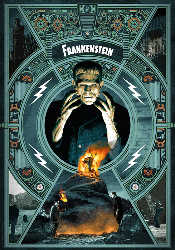 HORROR - Frankenstein Art Print