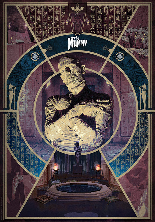 HORROR - The Mummy Art Print