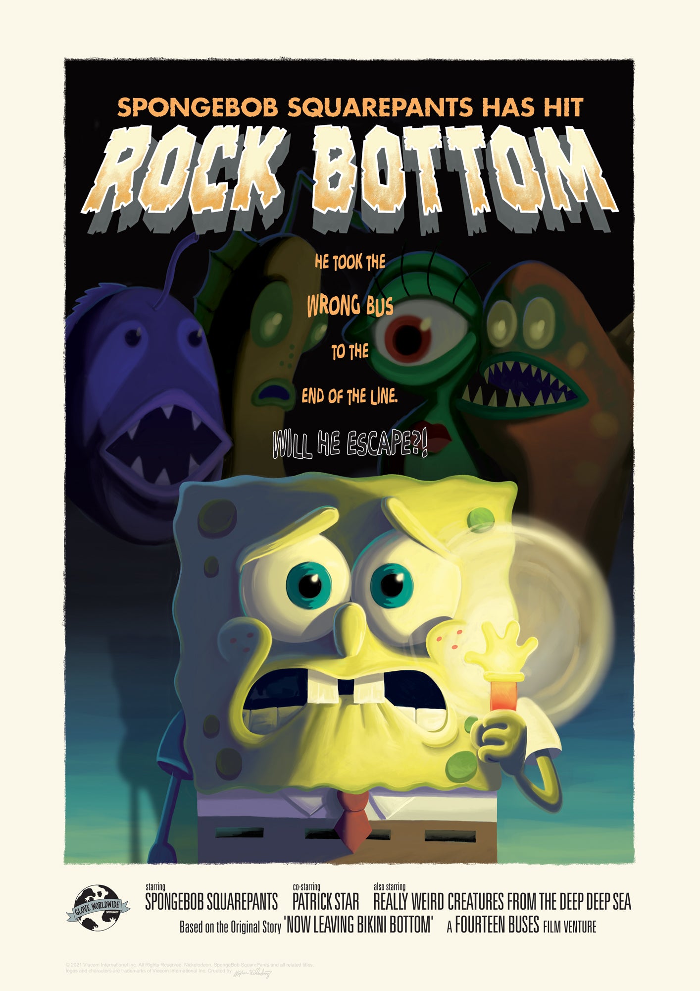 Rock Bottom Spongebob Creatures