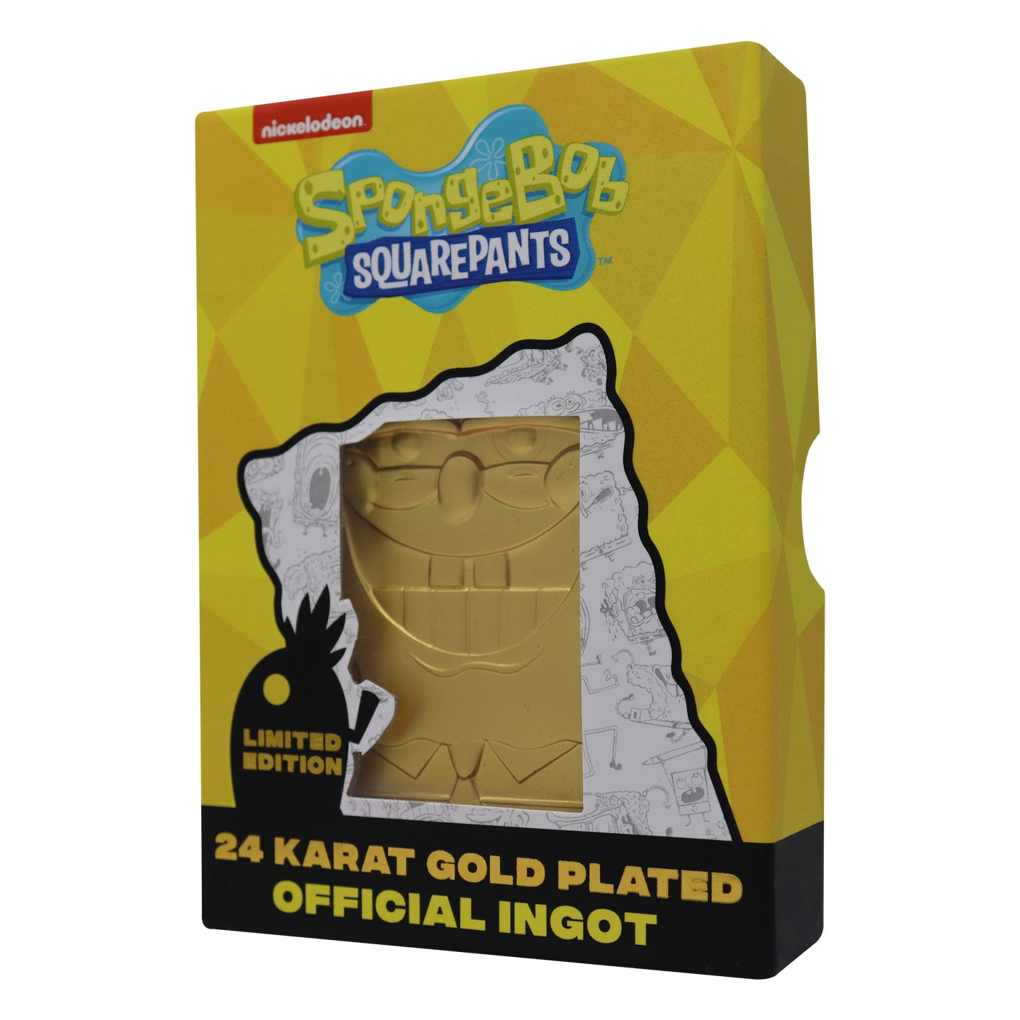 SpongeBob SquarePants 24k Gold Plated Collectible