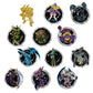 Yu-Gi-Oh! Mystery Pin Badge CDU Containing 12 Blind Boxes